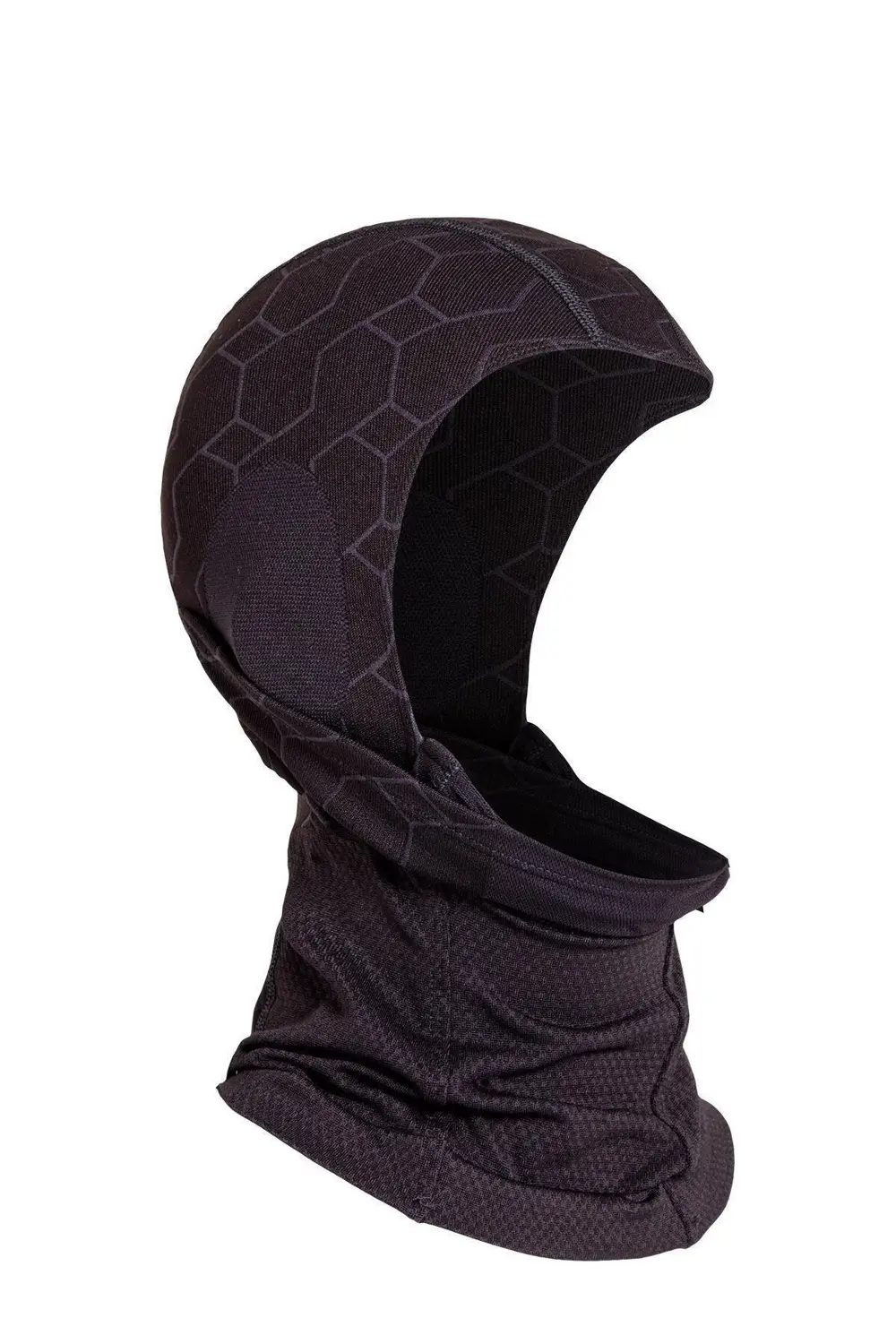 Siyah Balaklava Termal Kar Maskesi Unisex