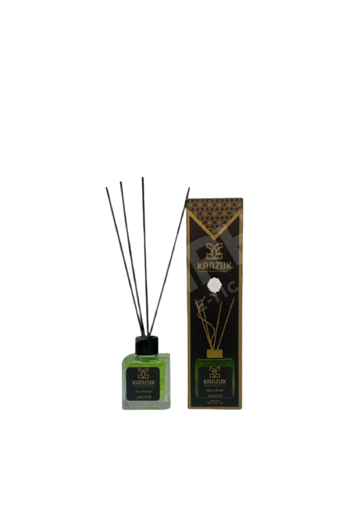 Siyah Bambu Çubuklu Oda Kokusu Jasmine Yasemin 100 ml