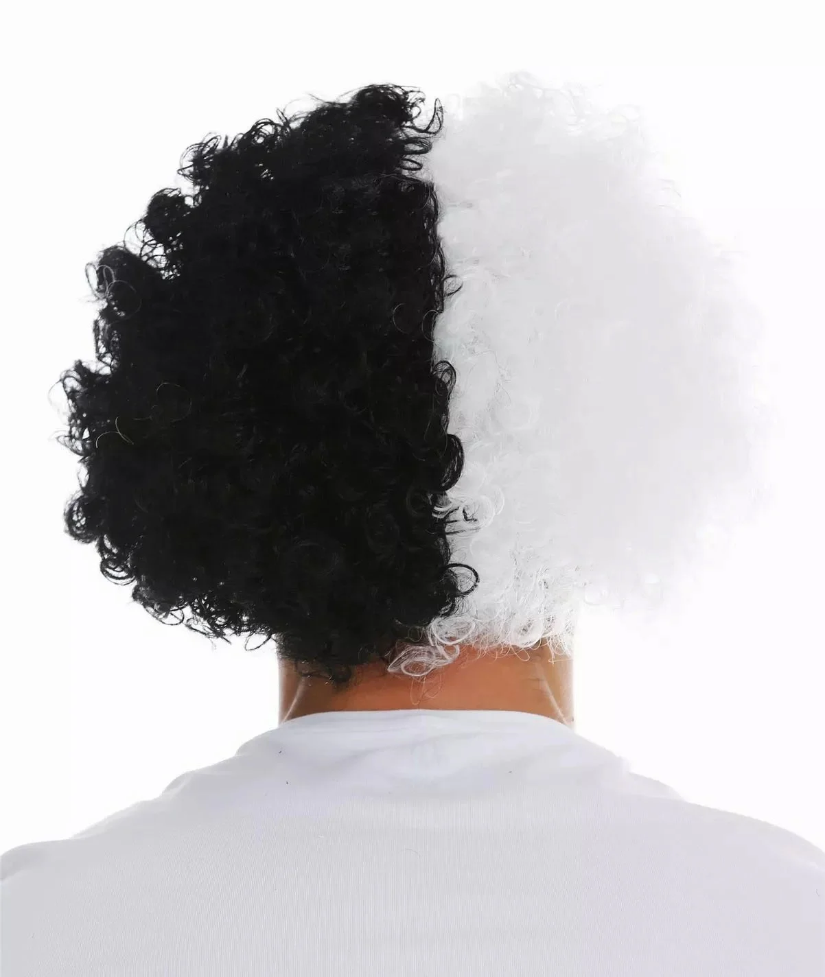 Siyah Beyaz Kıvırcık Afro Bonus Peruk Taraftar Bonus Saç Fiyatı, Yorumları ve Özellikleri