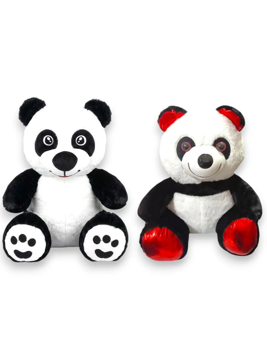 Siyah Beyaz Panda Oyuncak Yumuşak Peluş (45 cm) - 1 adet Siyah Beyaz Panda Oyuncak Yumuşak Peluş (45 cm) - 1 adet