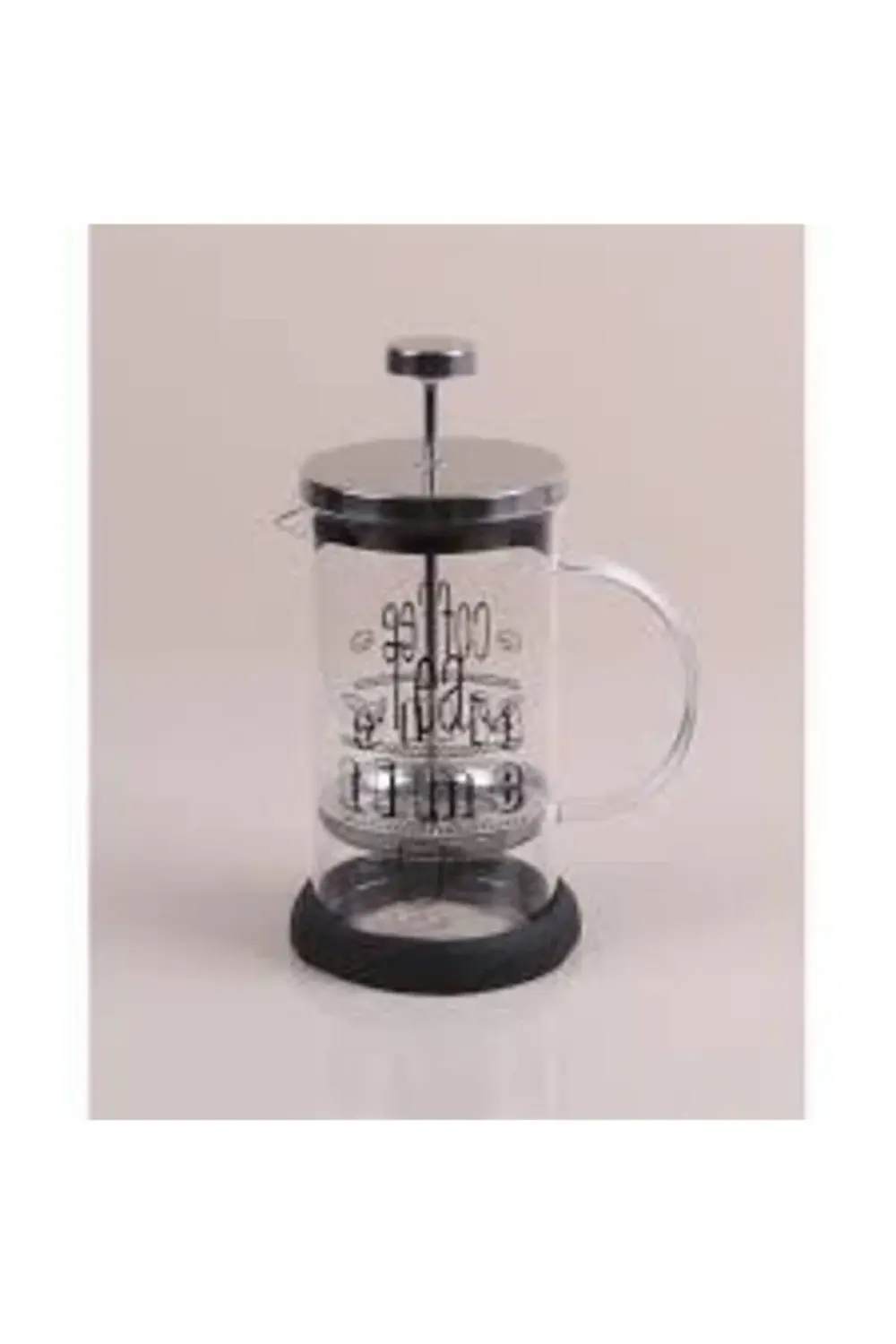 Siyah Bitki Çayı Demliği French Press  350 ml