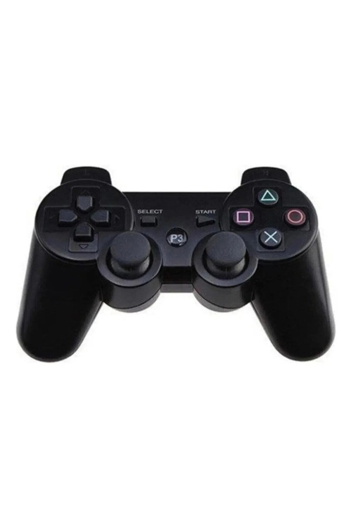 Siyah bluetooth bağlantılı titreşimli gamepad, Playstation 3 uyumlu, 1 yıl garantili
