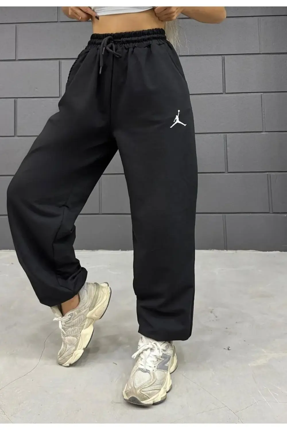 Siyah Büyük Beden Eşofman Altı