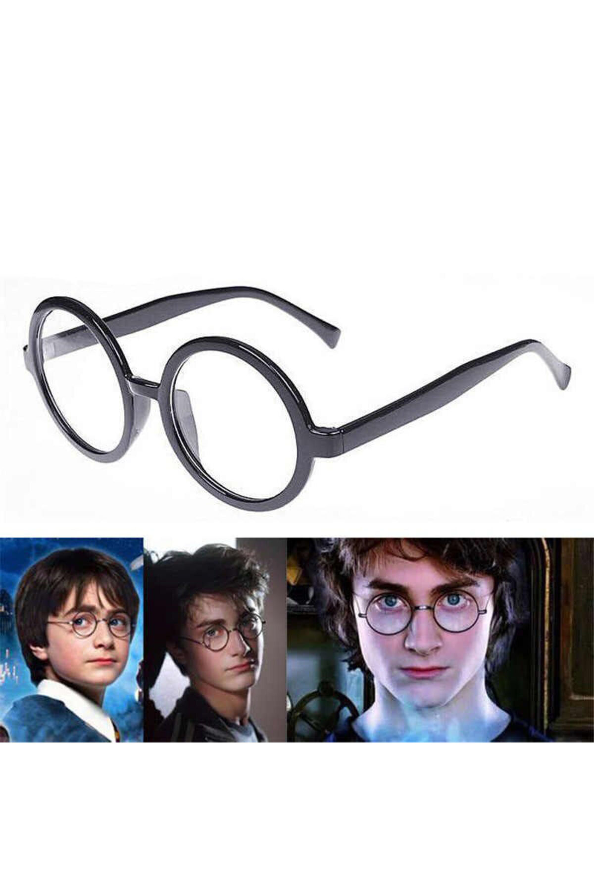 Ok Aksesuar Siyah Çerçeveli Harry Potter Gözlüğü Go50603557250