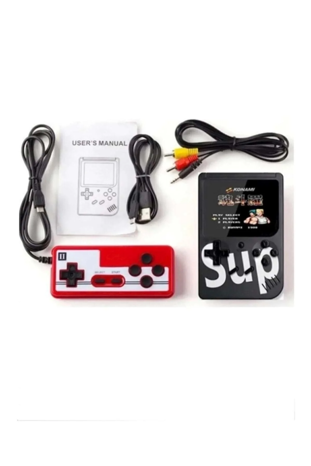 Siyah çift kollu mini atari oyun konsolu bluetooth özellikli oyunlu gamebox - Elektronik Fiyatı, Yorumları ve Özellikleri