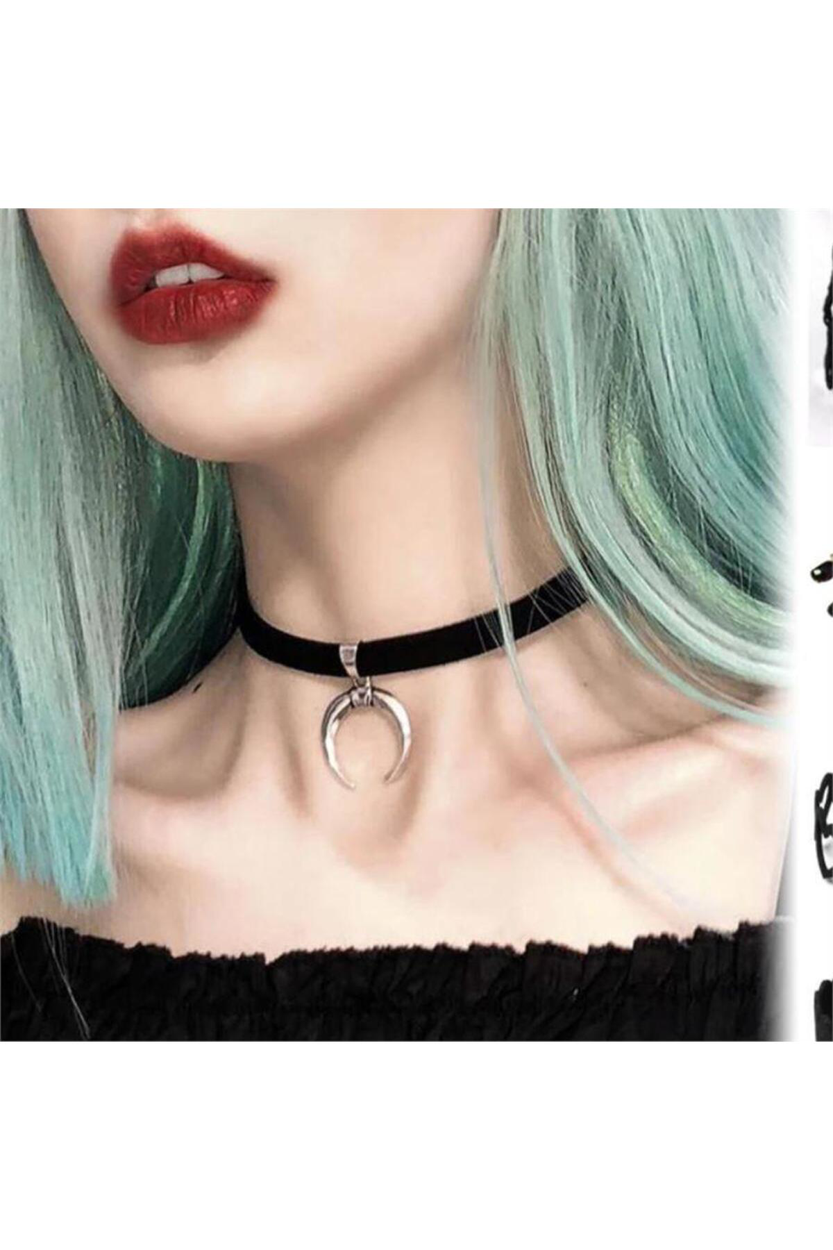 Siyah Crescent Tasma