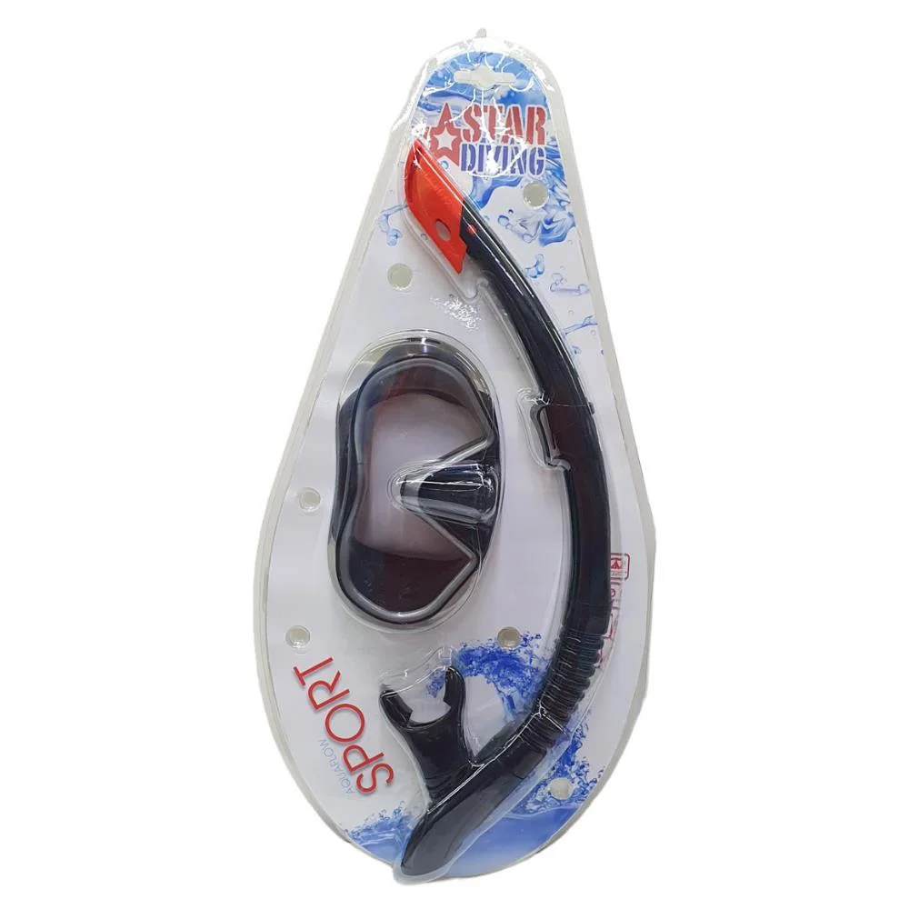 Siyah Dalış Maskesi ve Snorkel Yetişkin - 51723 - 1 ADET