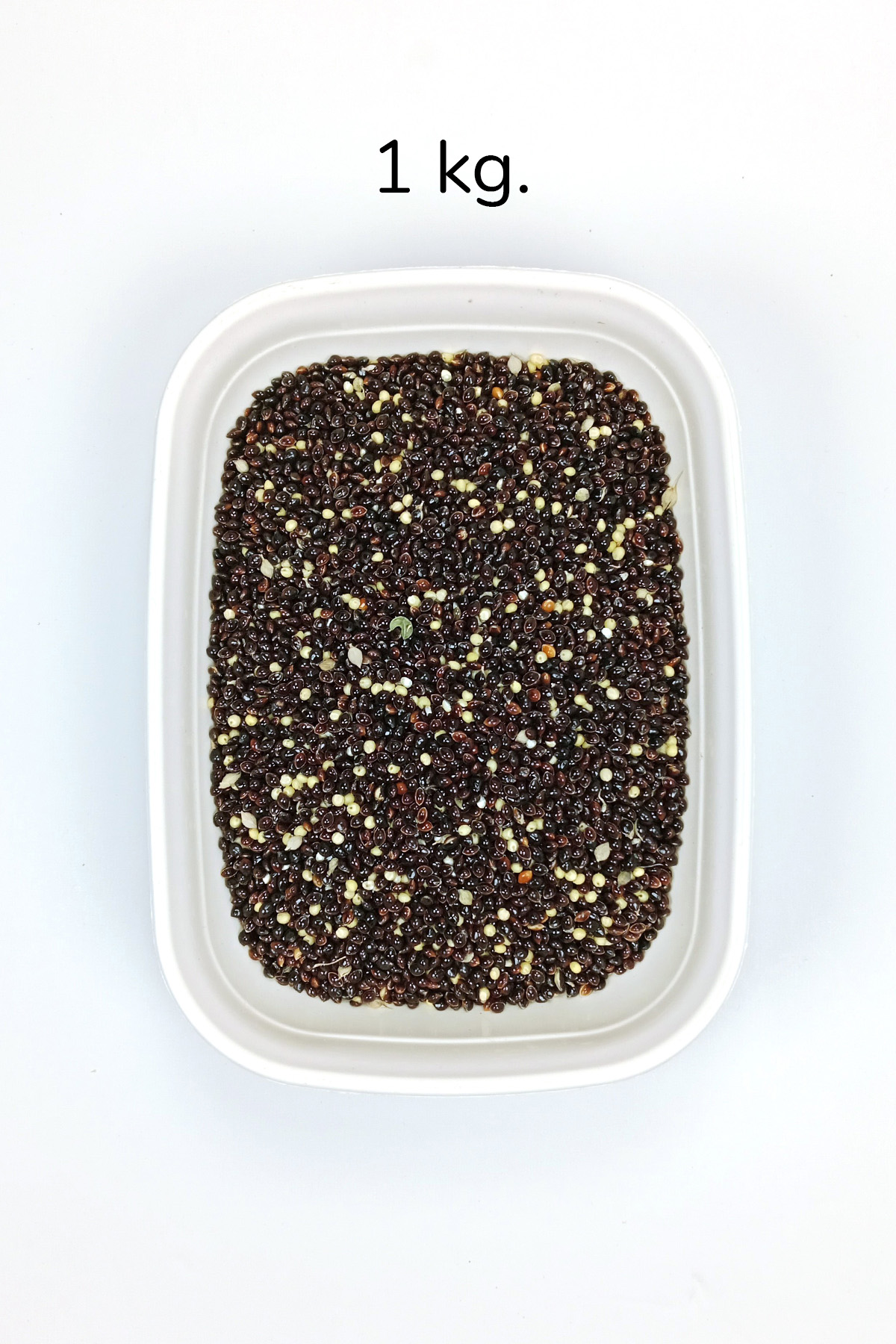 Just Cheap Store Siyah Darı Sade Tozsuz Doğal Taze Kuş Yemi - 1 Kg