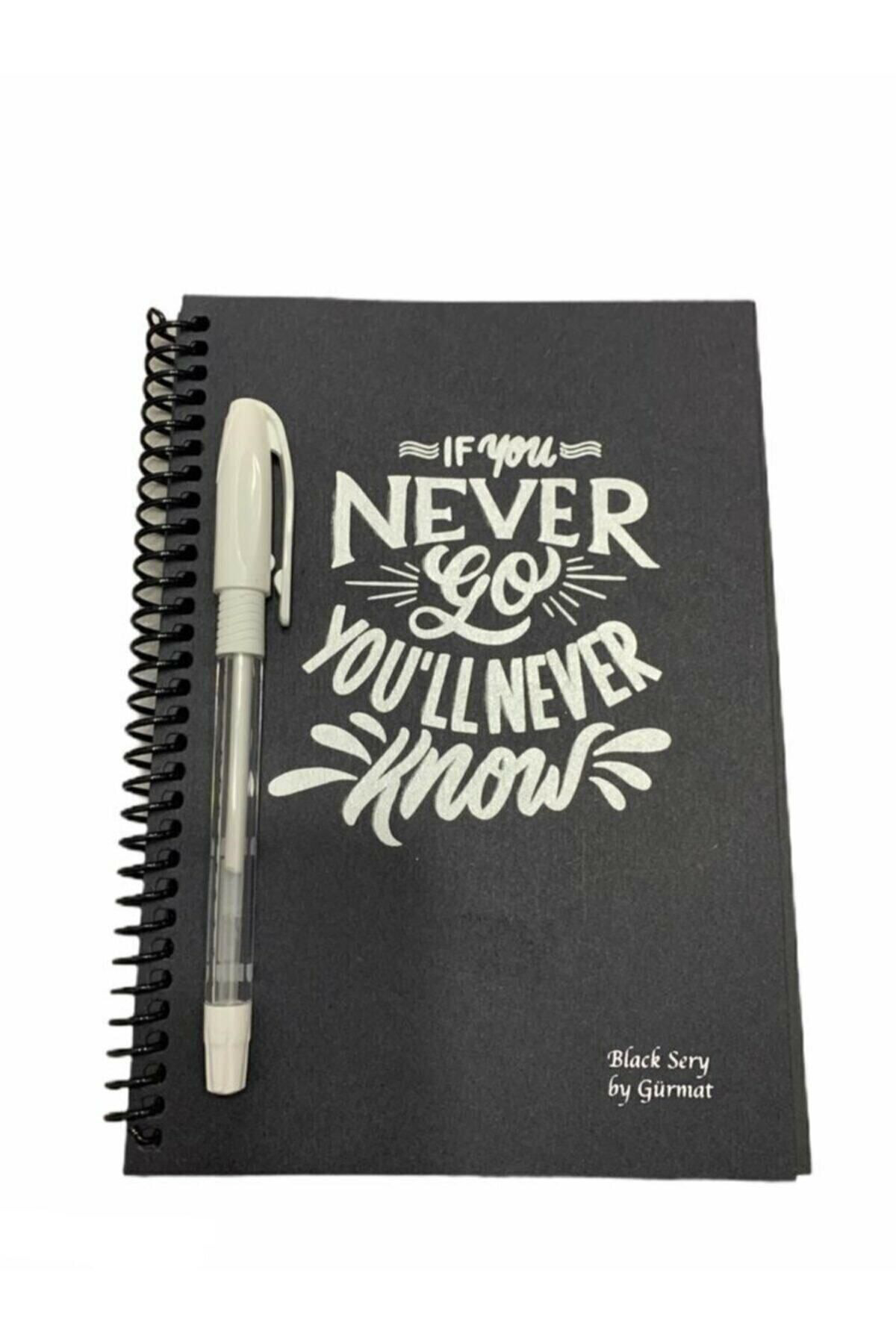 Liz Siyah Defter Spiralli 17 X 24 Cm