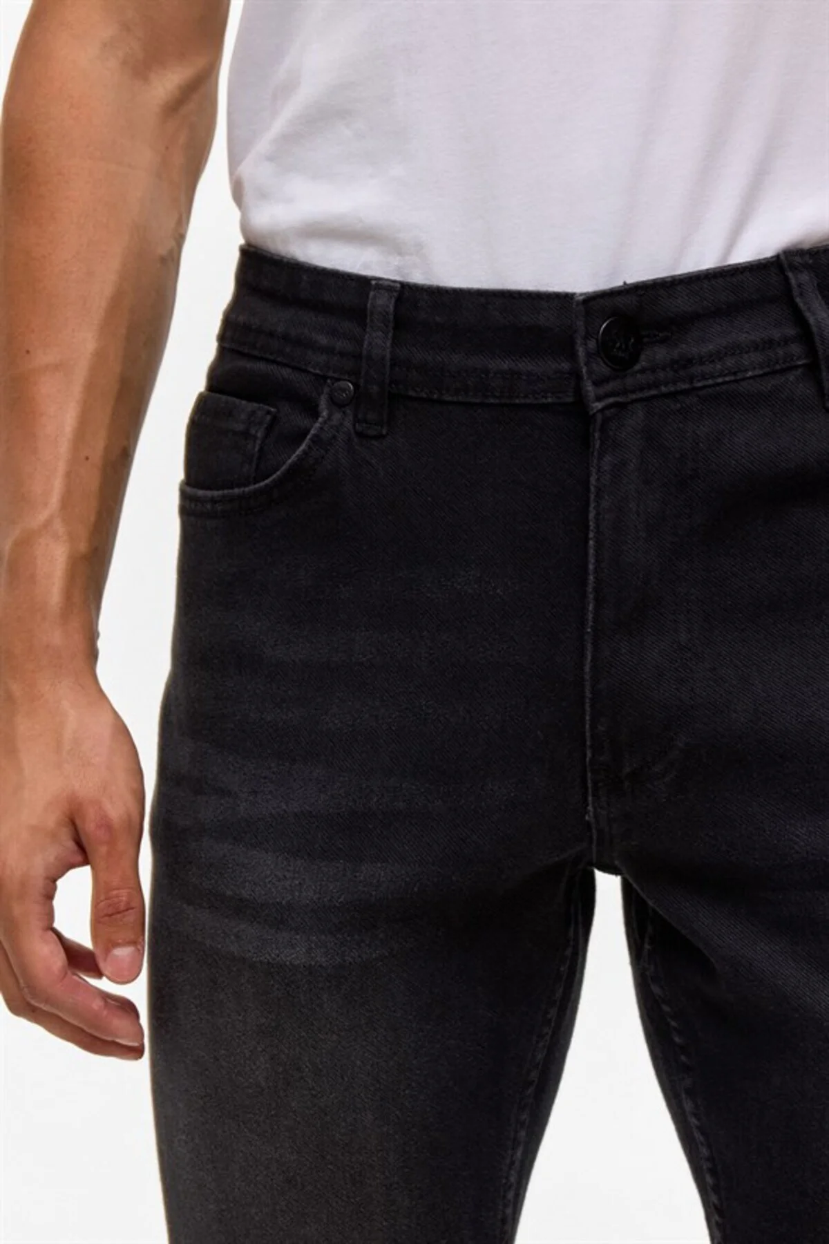 Siyah Denim Pantolon