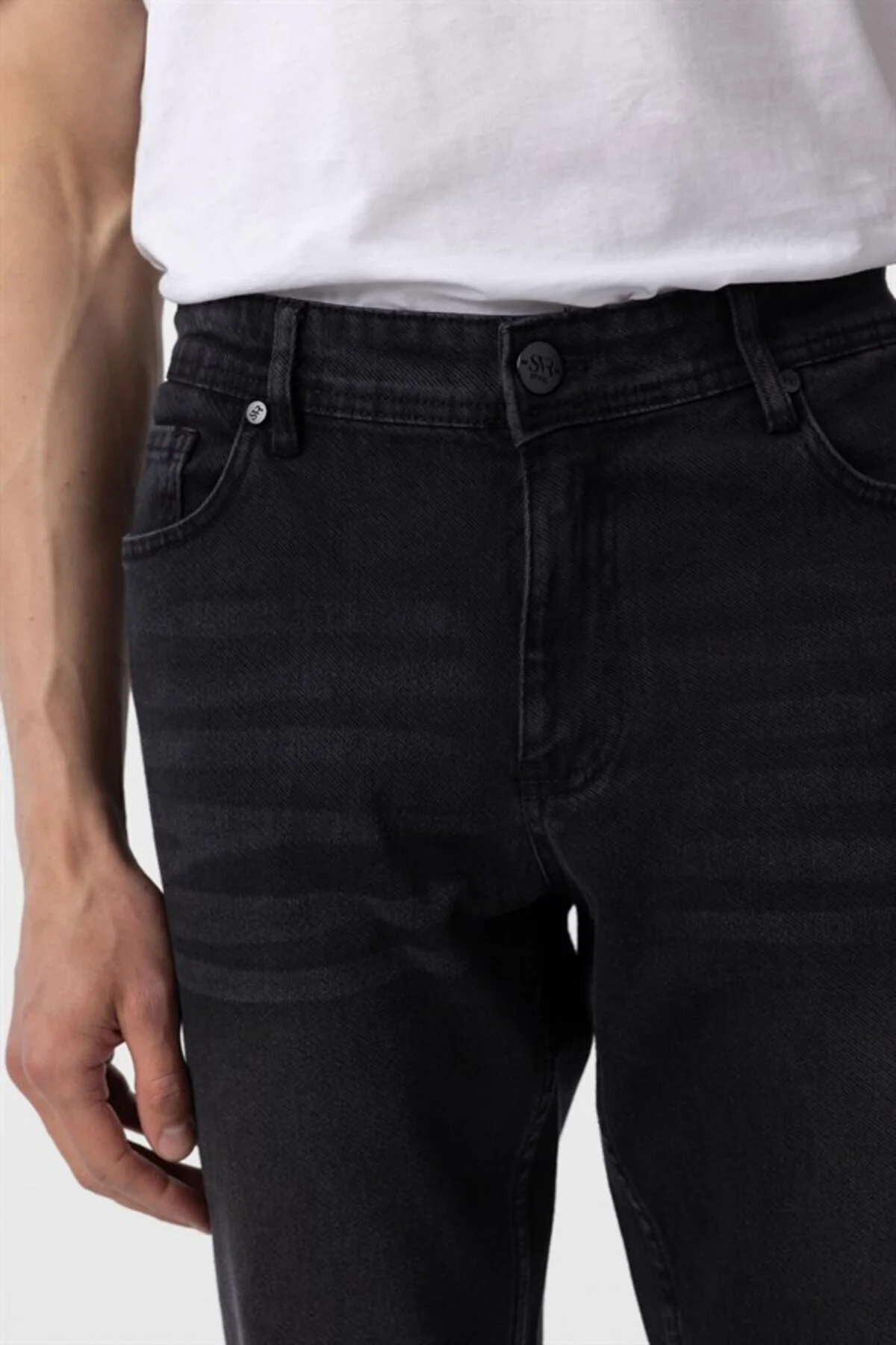 Siyah Denim Pantolon