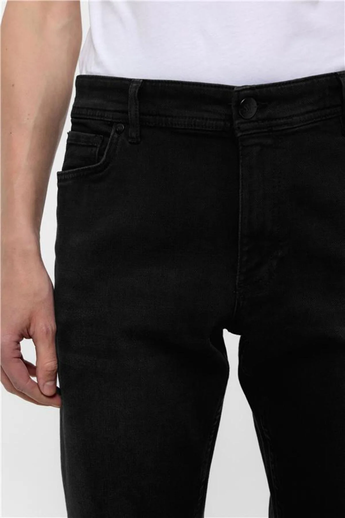 Siyah Denim Pantolon