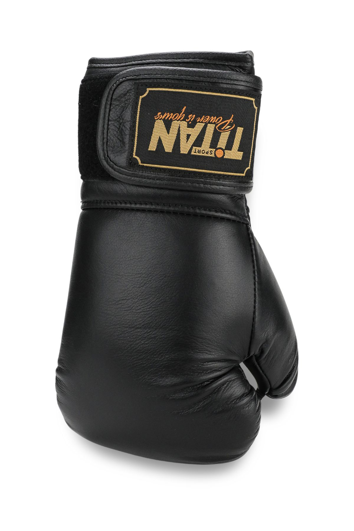 Titan Sport Siyah Deri Boks Eldiveni