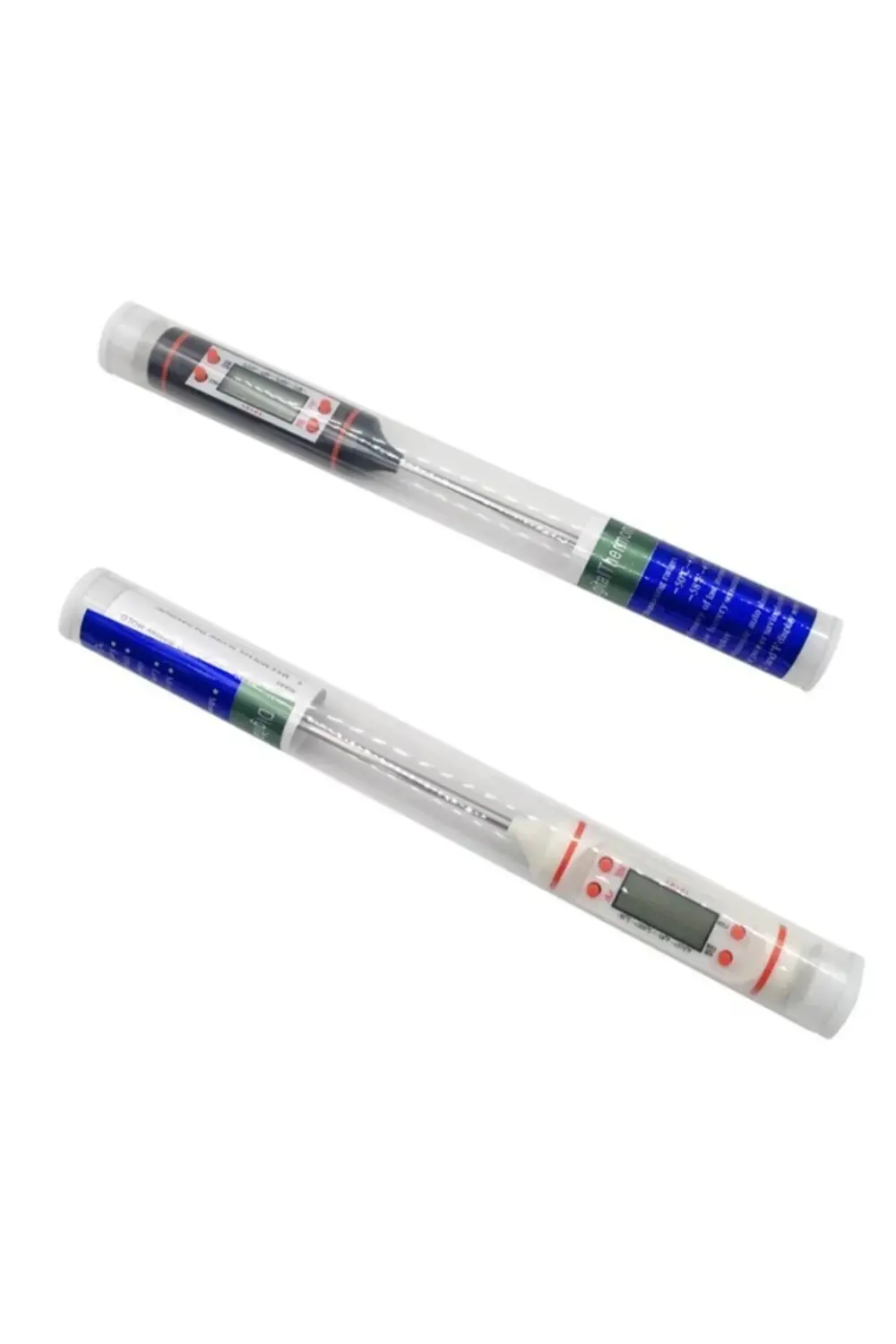 Siyah Dijital Lcd Gıda Yemek Termometresi Batırmalı Mutfak Termom