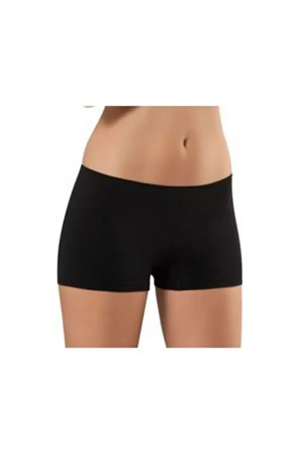 Siyah Dikişsiz Kadın Boxer Korse - 700 Siyah Dikişsiz Kadın Boxer Korse - 700