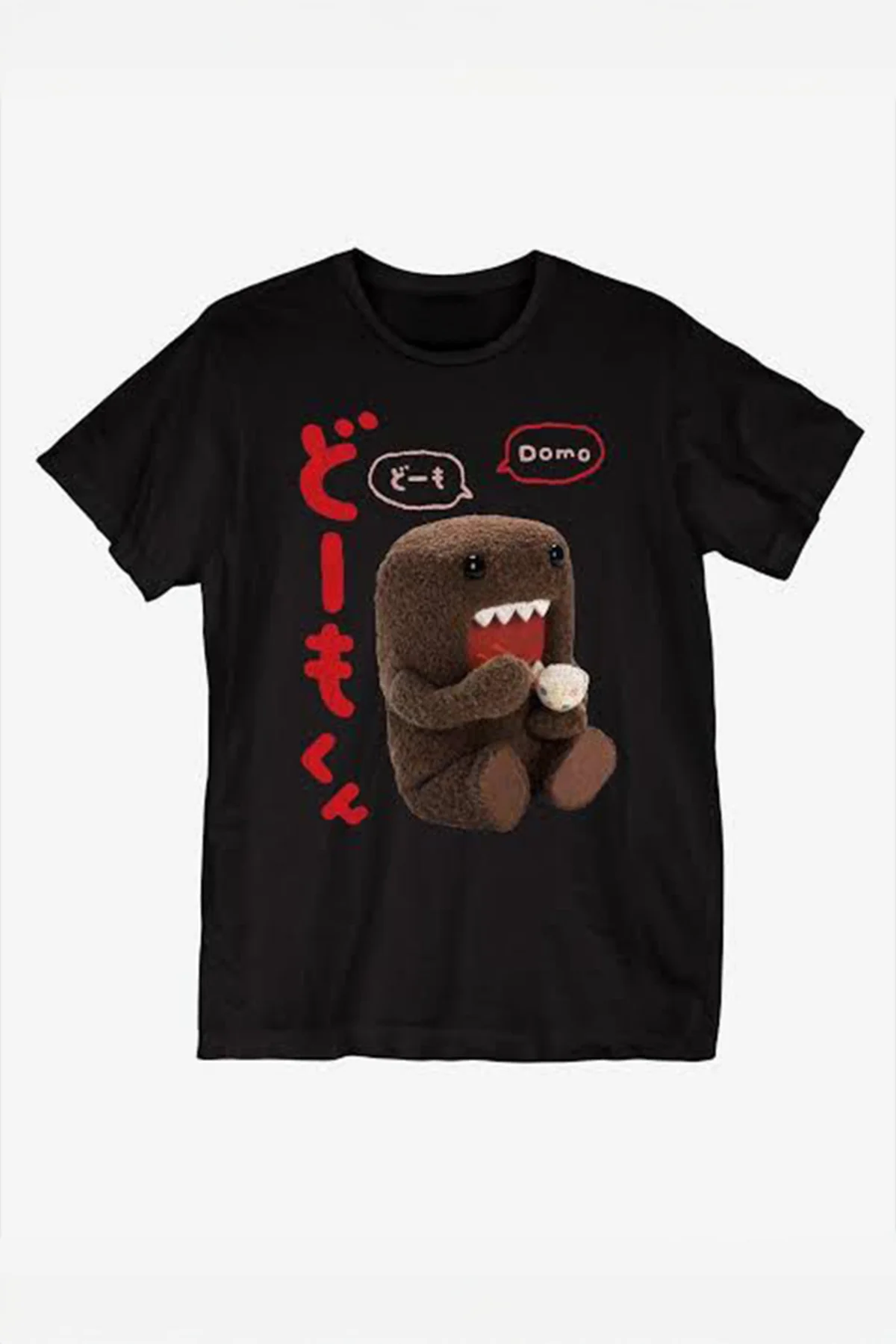 Siyah Domo-Kun Y2K Unisex T-Shirt Fiyatı, Yorumları ve Özellikleri