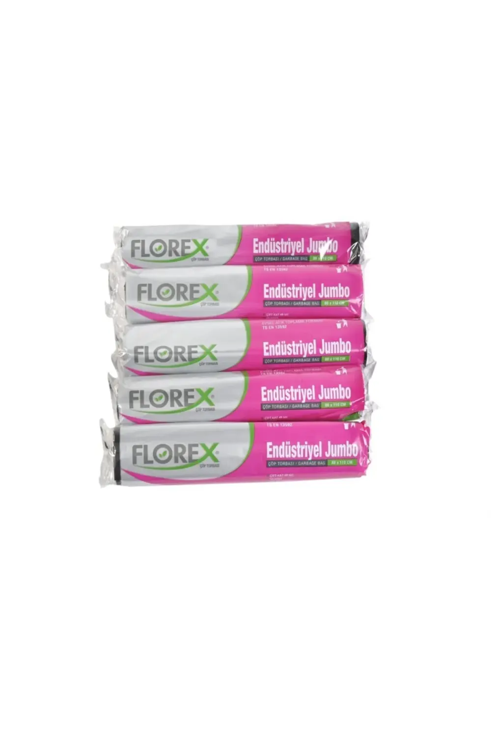 Siyah  Endüstriyel Jumbo Boy 10 Adet  80 X 110 cm 20 Paket Çöp To