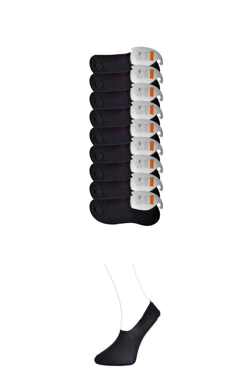 Siyah Erkek Babet Çorap 9'lu Set - %80 Pamuklu Rahat Çorap Siyah Erkek Babet Çorap 9'lu Set - %80 Pamuklu Rahat Çorap