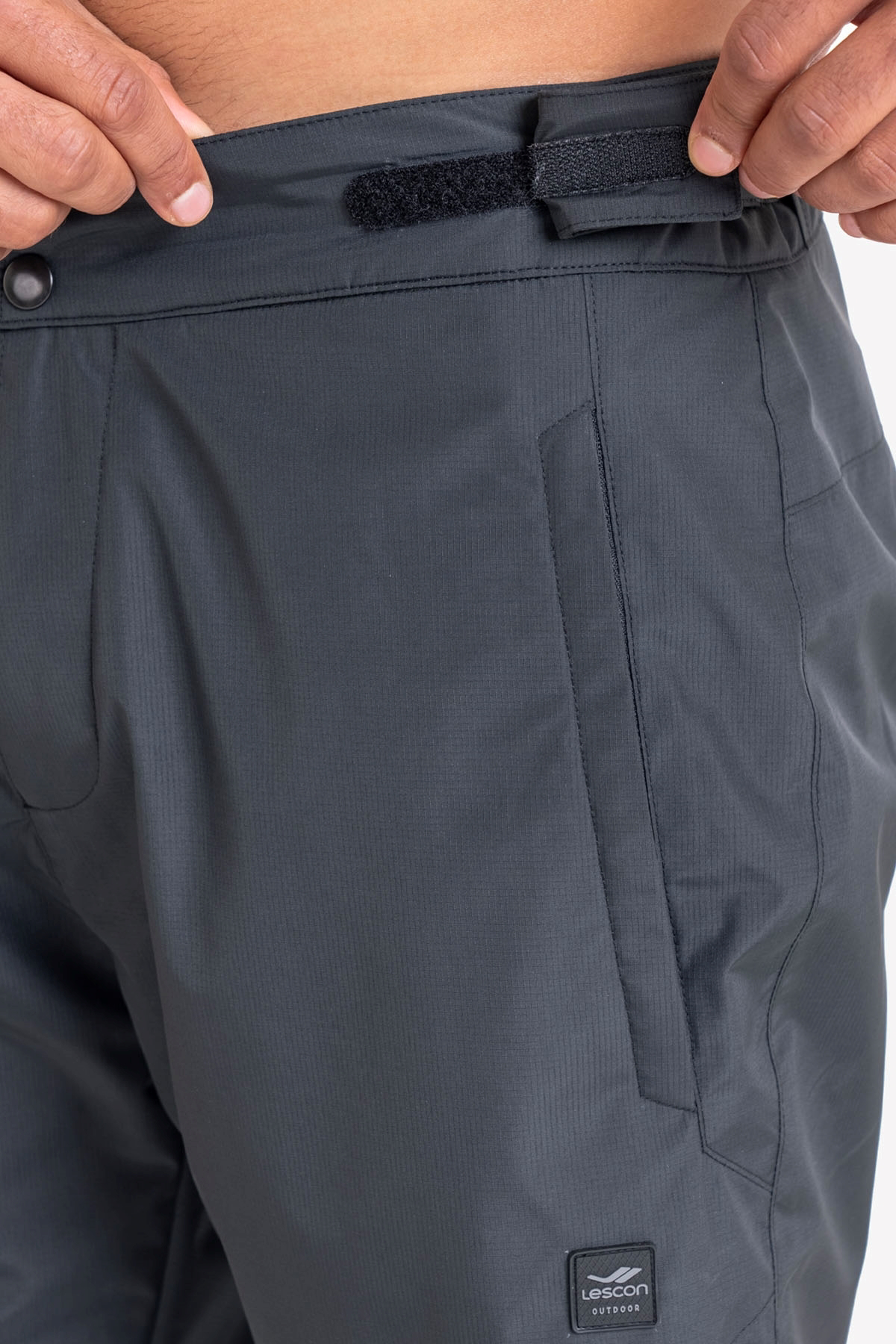 Lescon Siyah Erkek Su Geçirmez Pantolon 23K-1056