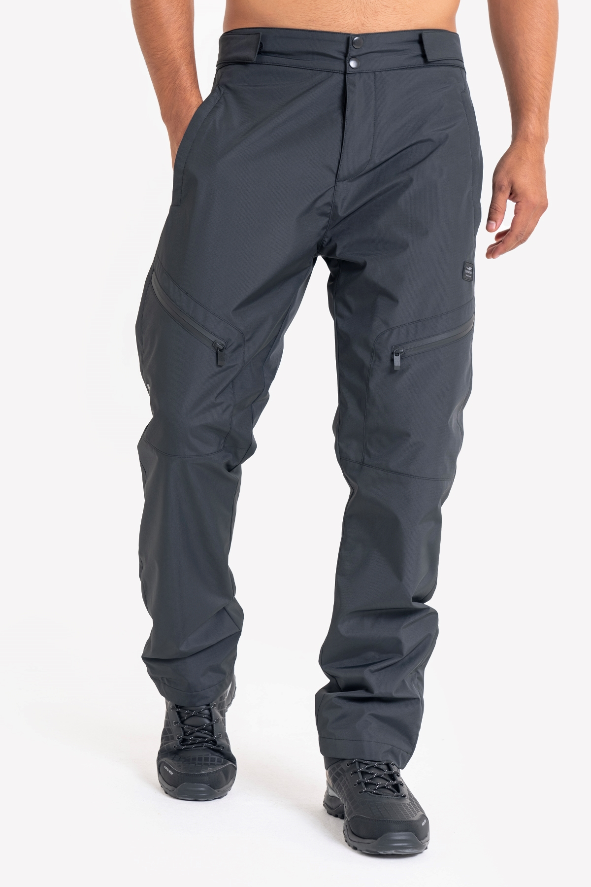 Lescon Siyah Erkek Su Geçirmez Pantolon 23K-1056