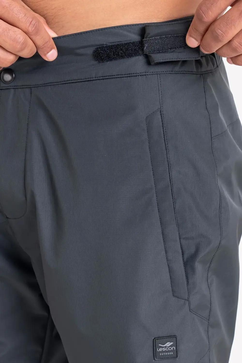 Siyah Erkek Su Geçirmez Pantolon 23K-1056