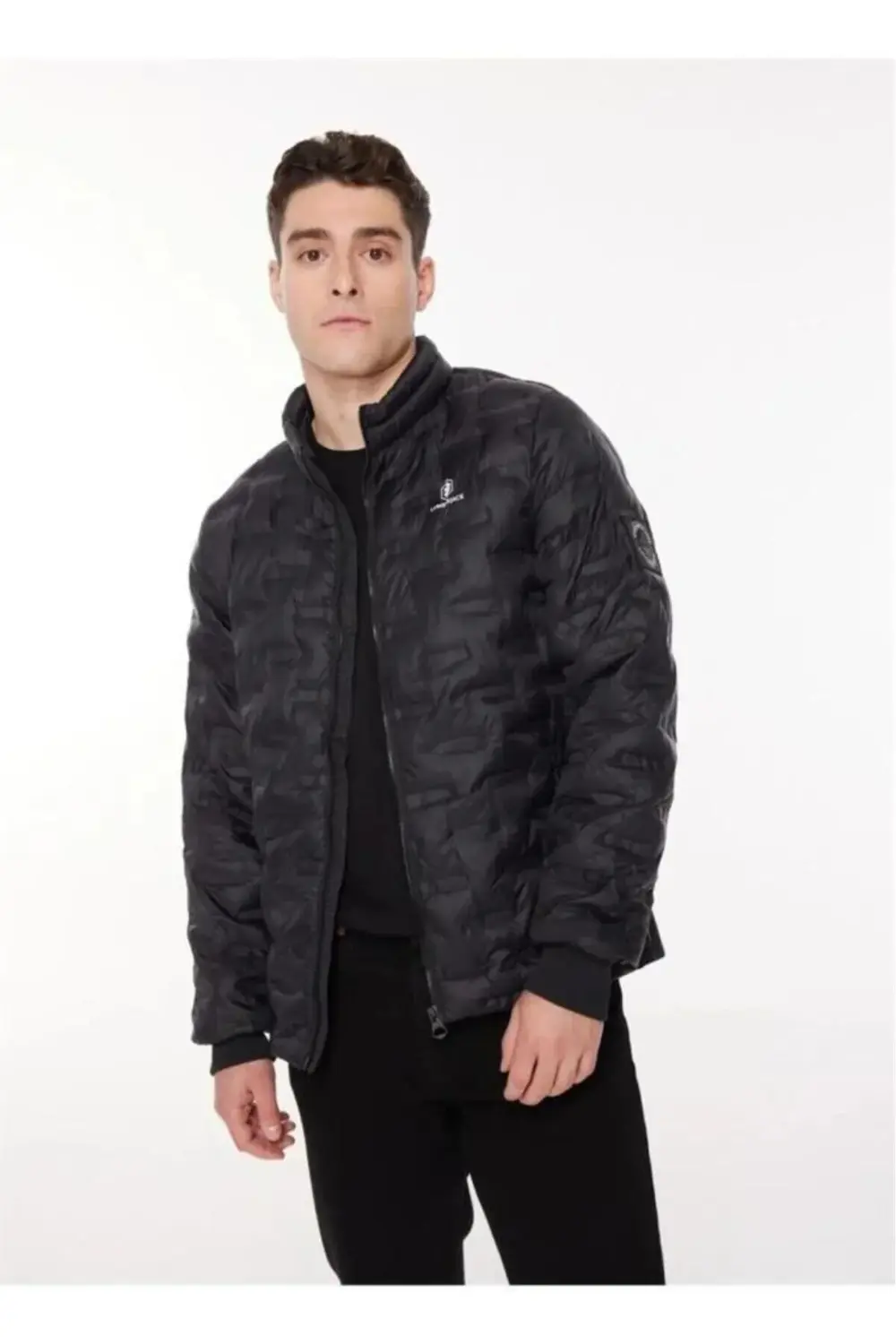 Siyah Erkek Su İtici Mont 2WAMOTTCOAT3PR