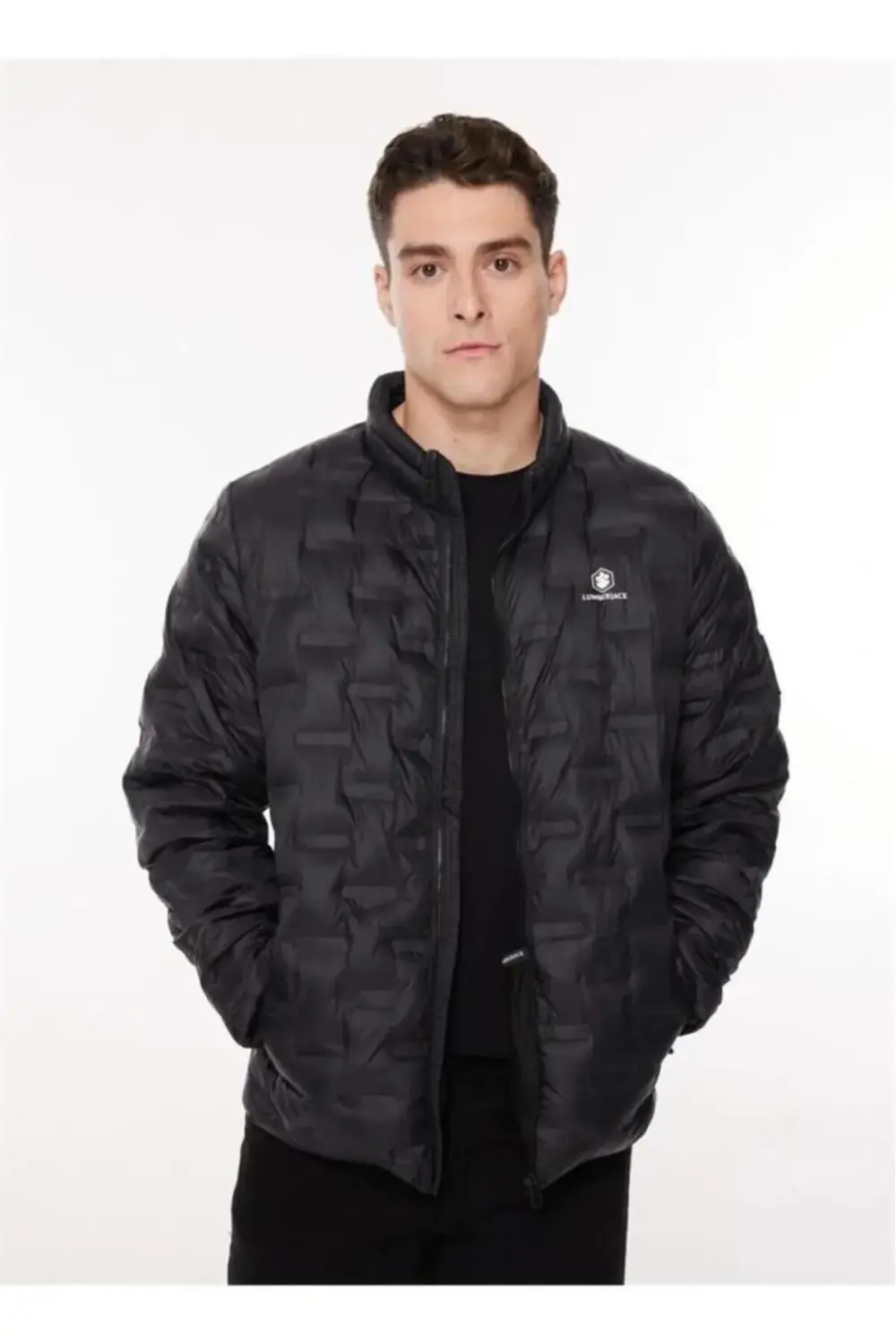 Siyah Erkek Su İtici Mont 2WAMOTTCOAT3PR