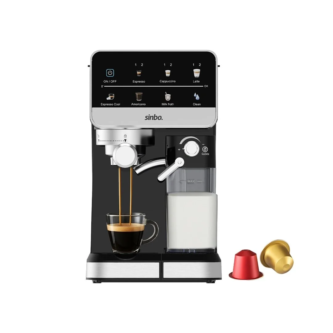 Siyah Espresso Kahve Makinesi 7 Farklı Kahve 1.5lt Su Hazne - 500ml Süt Hazne Scm-2996 Bx40 Fiyatı, Yorumları ve Özellikleri