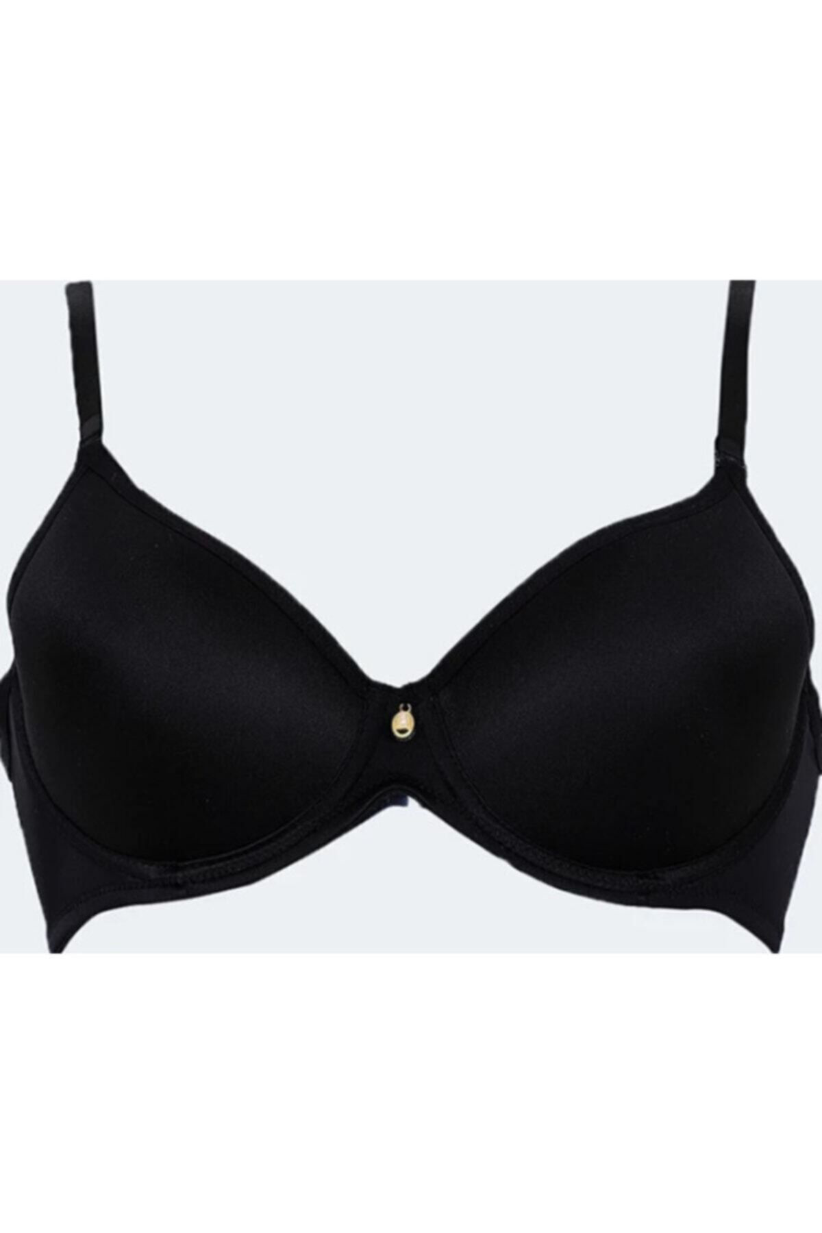 Siyah Fanetta Soft Micro Battal Sütyen