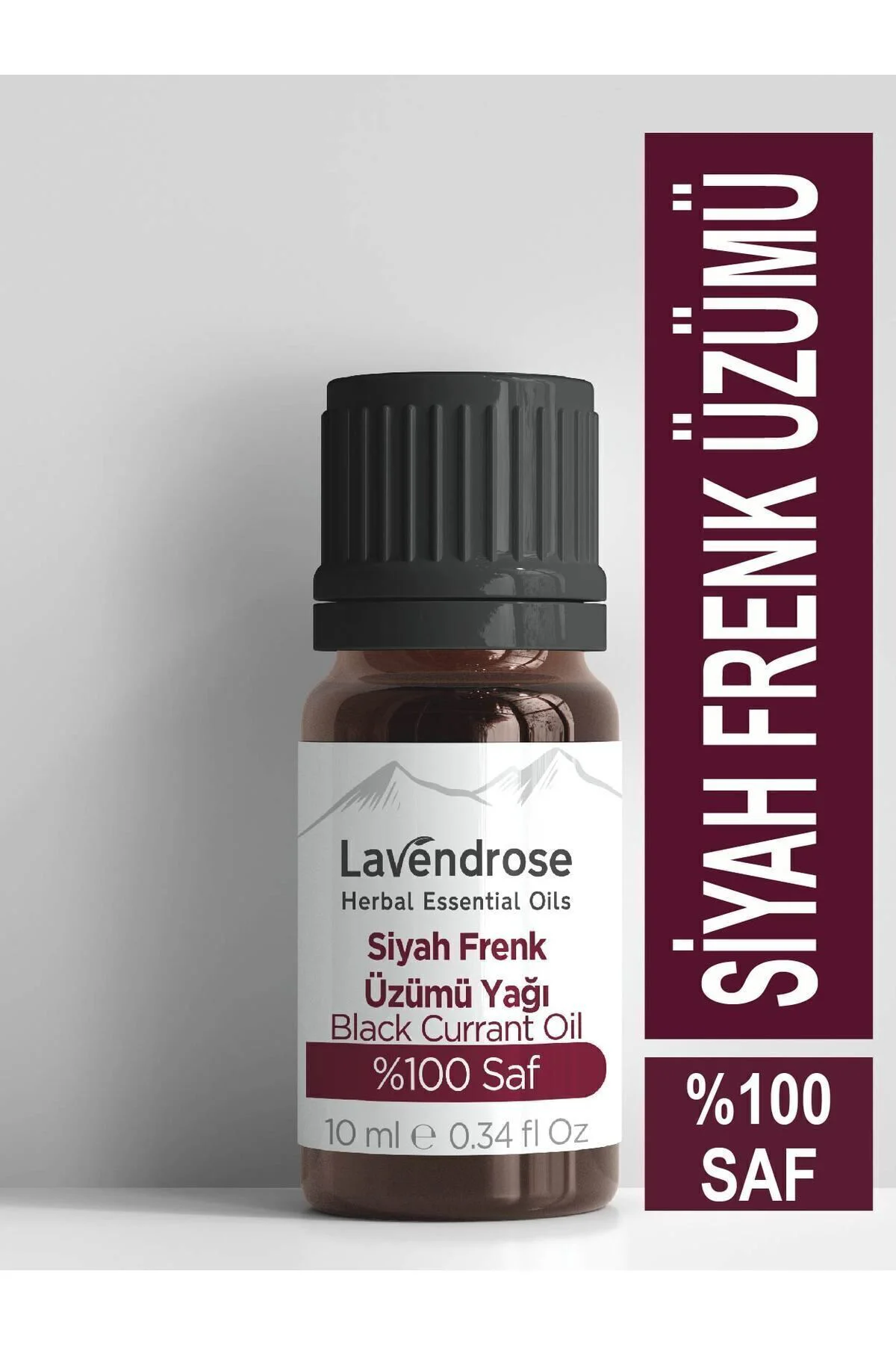 Siyah Frenk Üzümü Çekirdeği Yağı 10 ml %100 Doğal Omega 6 Yağı