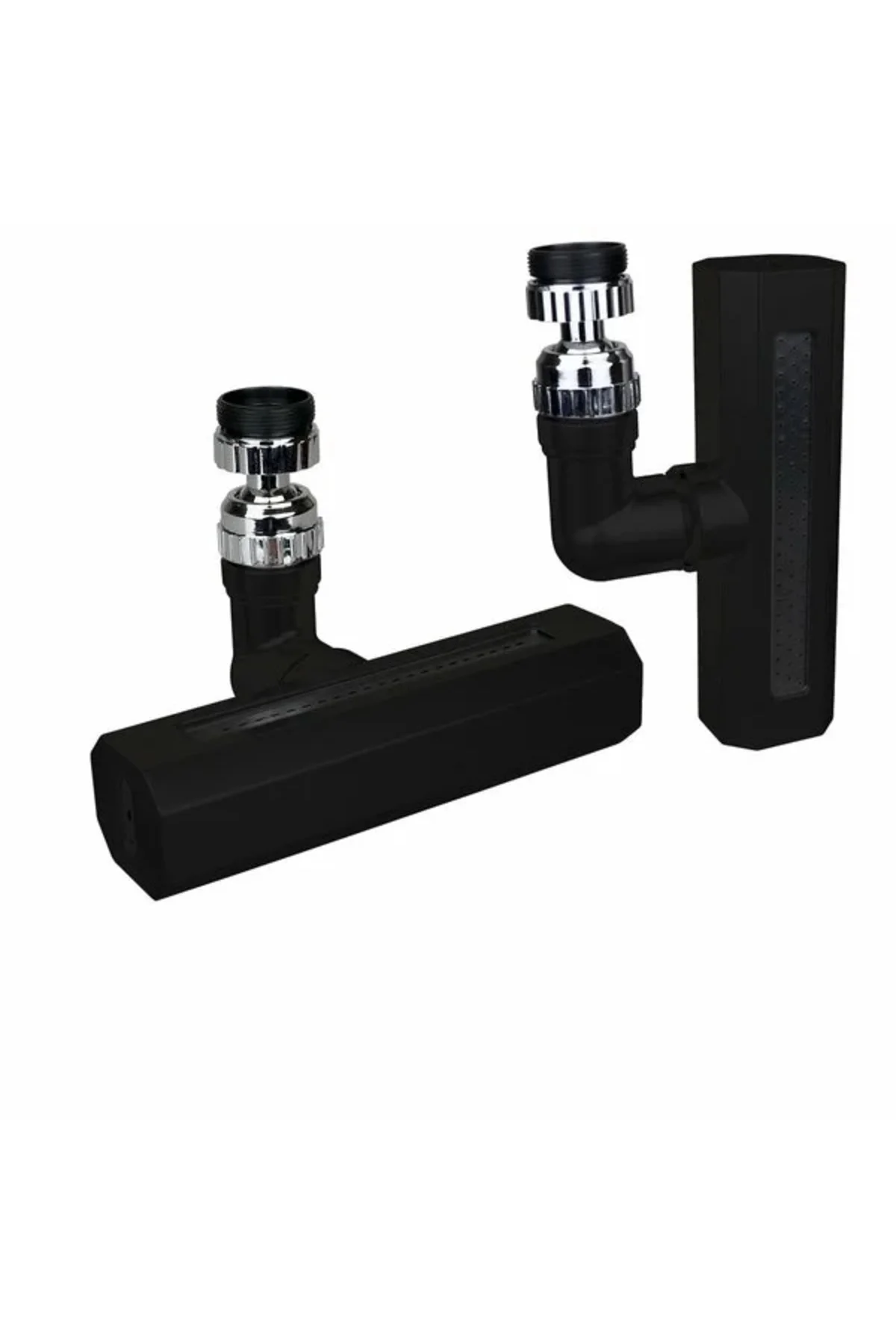 Siyah Geniş 360 Derece Dönebilenoynar Başlık - 4 Mod Perlatör Şelale Musluk Ucu KTX-3288 Siyah Geniş 360 Derece Dönebilenoynar Başlık - 4 Mod Perlatör Şelale Musluk Ucu KTX-3288