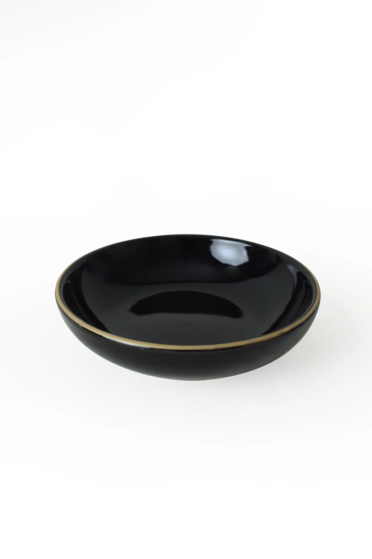 Siyah Gold Halka Çerezlik / Sosluk 13 Cm 6 Adet