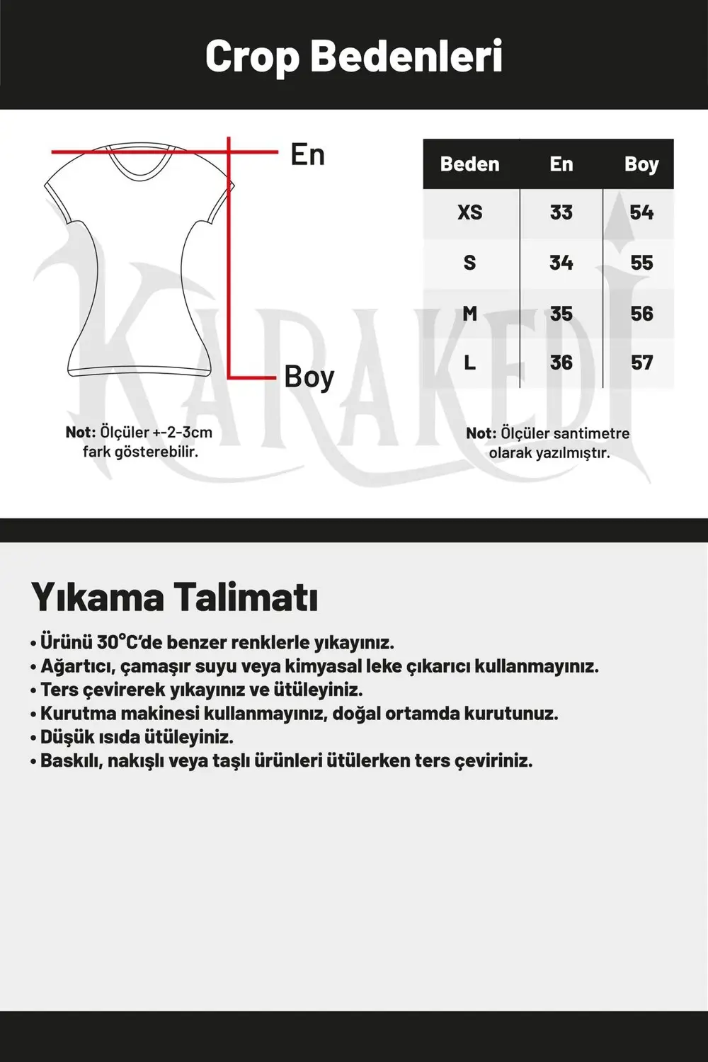 Siyah Gotik Harajuku Go Ahead Make My Day Y2K Uzun Kollu Crop Cro