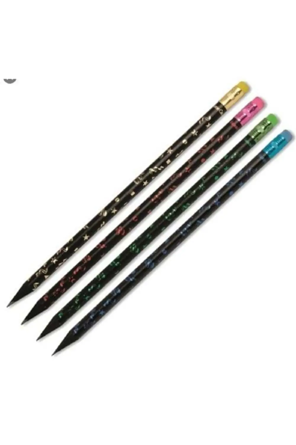 Siyah Gövde Kurşun Kalem Party 2b 12 Adet