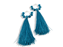 SİYAH GÜMÜŞ KAPLAMA PÜSKÜL KÜPE-PÜSKÜ15 SİYAH GÜMÜŞ KAPLAMA PÜSKÜL KÜPE-PÜSKÜ15