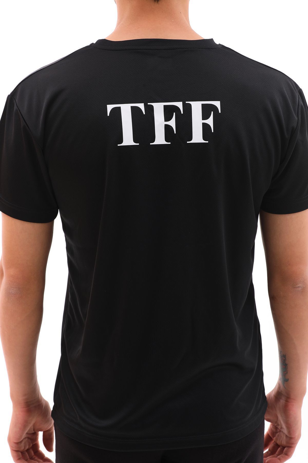 K18 Siyah Hakem Antrenman Tişörtü, K0166 (Yağmur)-M