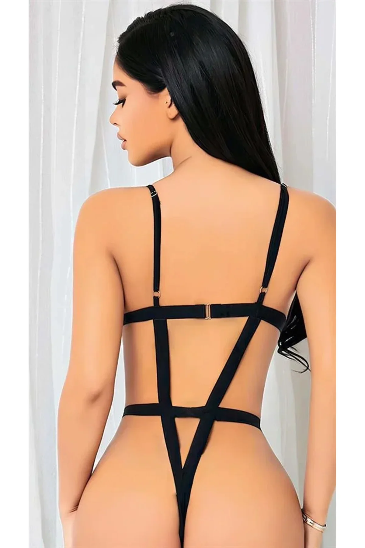 Siyah İp Detaylı Tül Body Fiyatı, Yorumları ve Özellikleri