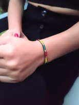 Tükkan Accessories Siyah İp Renkli Boncuk Miyuki Bileklik Makrome Örgü Asansör Bilek Tükkan Accessories Siyah İp Renkli Boncuk Miyuki Bileklik Makrome Örgü Asansör Bilek