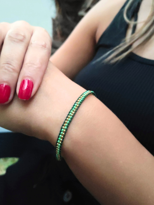 Tükkan Accessories Siyah İp Yeşil Boncuk Miyuki Bileklik Makrome Örgü Asansör Bilekl Tükkan Accessories Siyah İp Yeşil Boncuk Miyuki Bileklik Makrome Örgü Asansör Bilekl