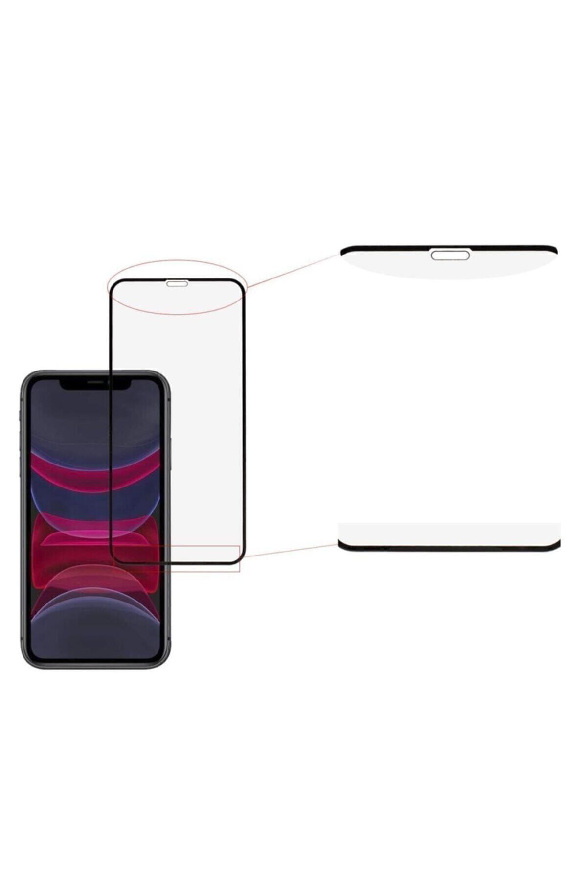 Siyah Iphone 11 Uyumlu Seramik Nano Ekran Koruyucu Tam Kaplayan K
