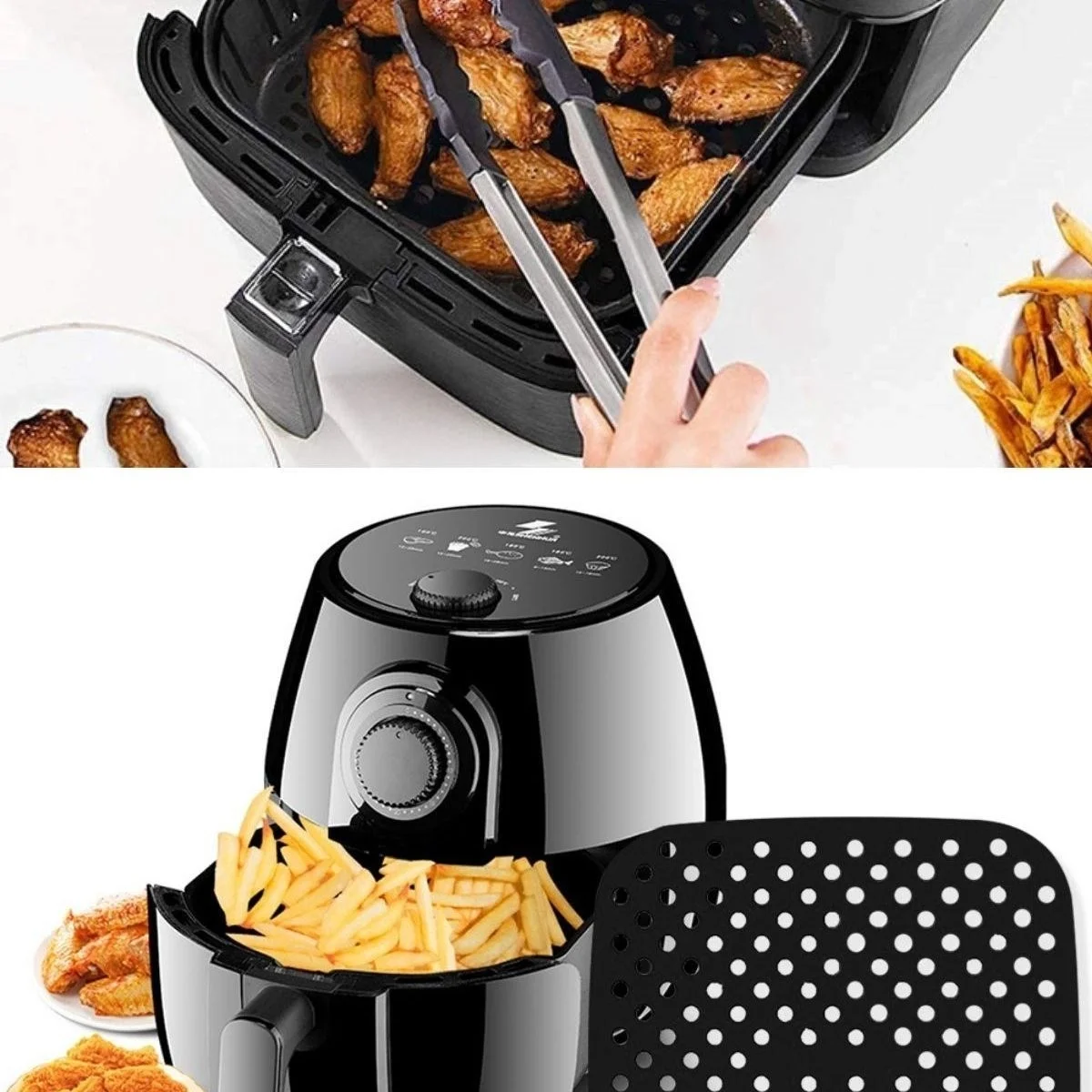 Siyah Isıya Dayanıklı Yıkanılabilir Silikon Fırın Ve Airfryer Kare Model Pişirme Matı 21,5 Cm Bx40 Fiyatı, Yorumları ve Özellikleri