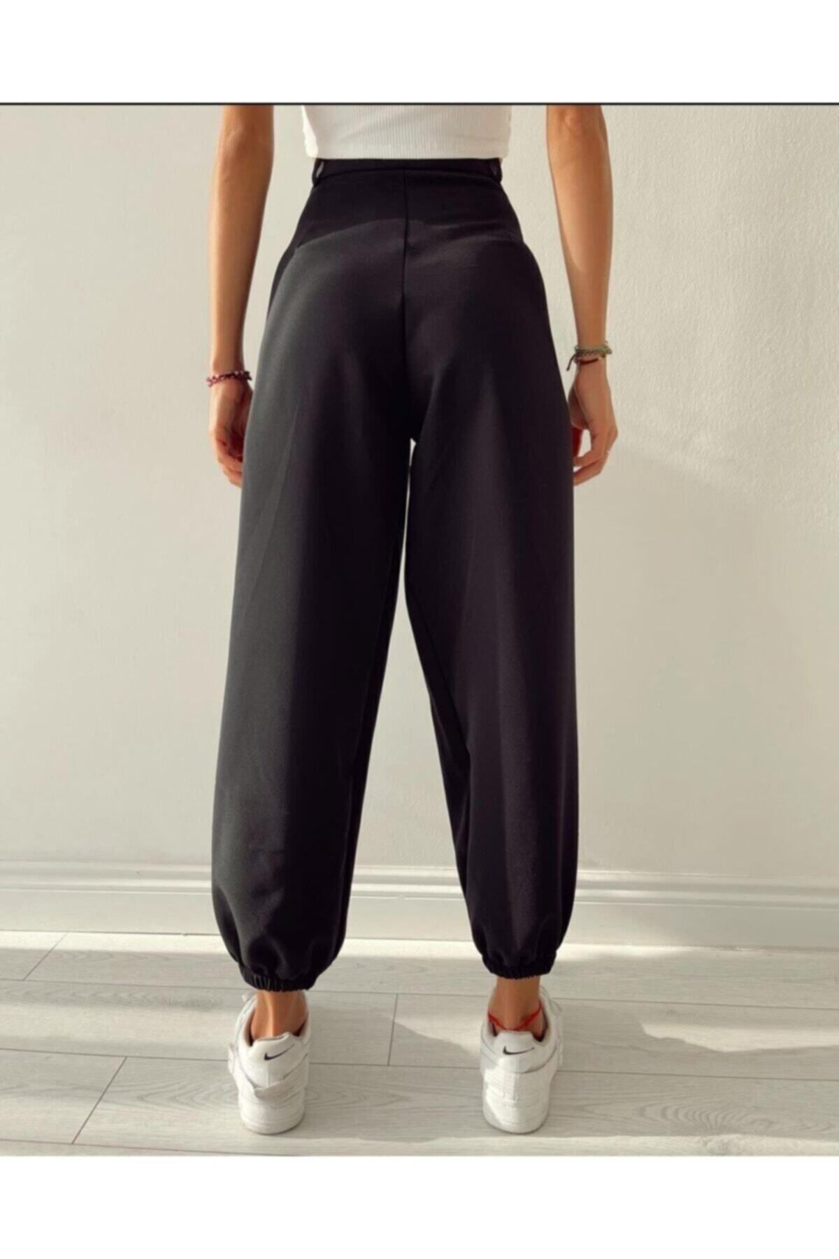 Think + Siyah Jogger Şalvar Pantolon
