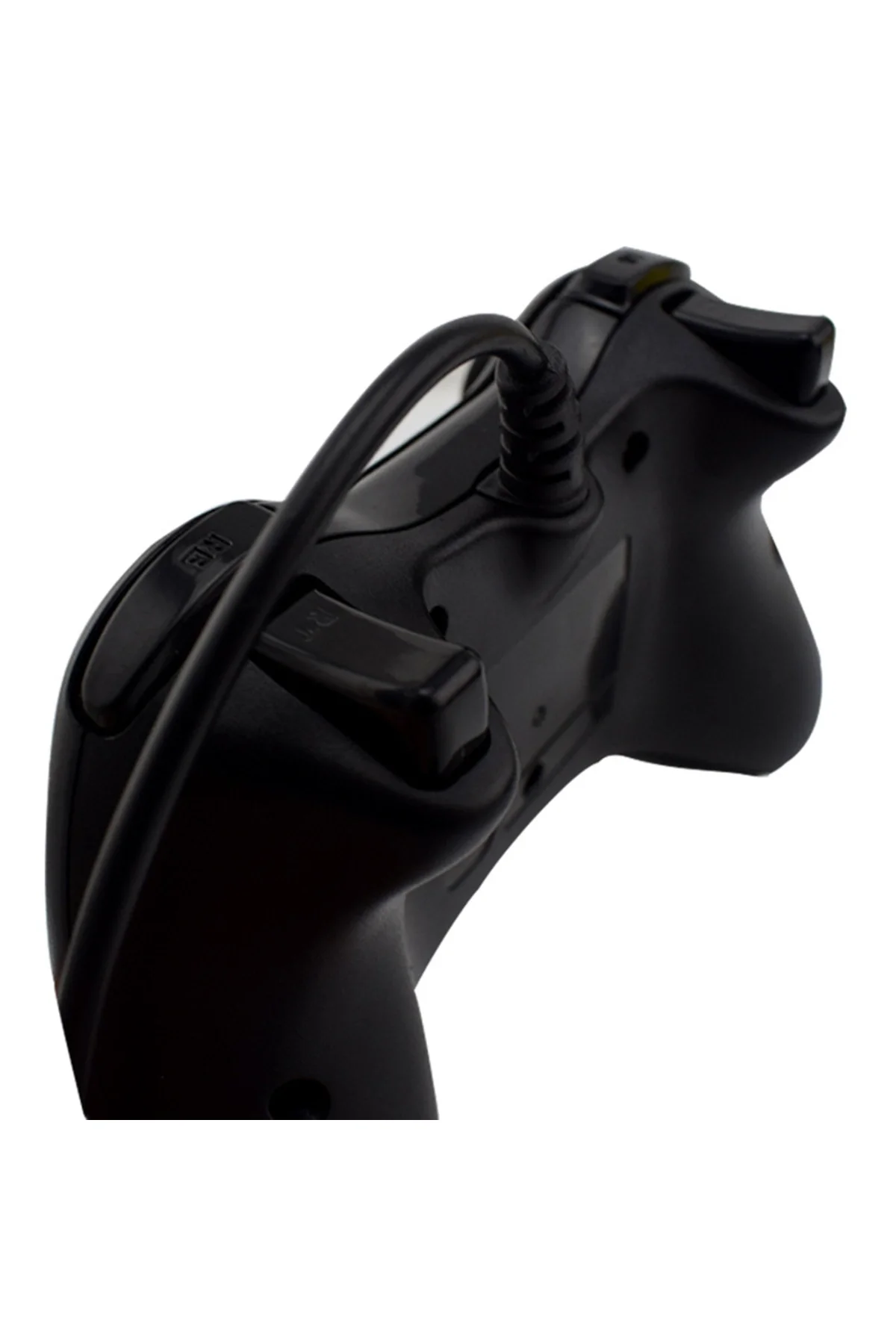 Siyah kablolu joystick PC uyumlu analog kol 1 yıl garantili Bluetooth yok - Elektronik