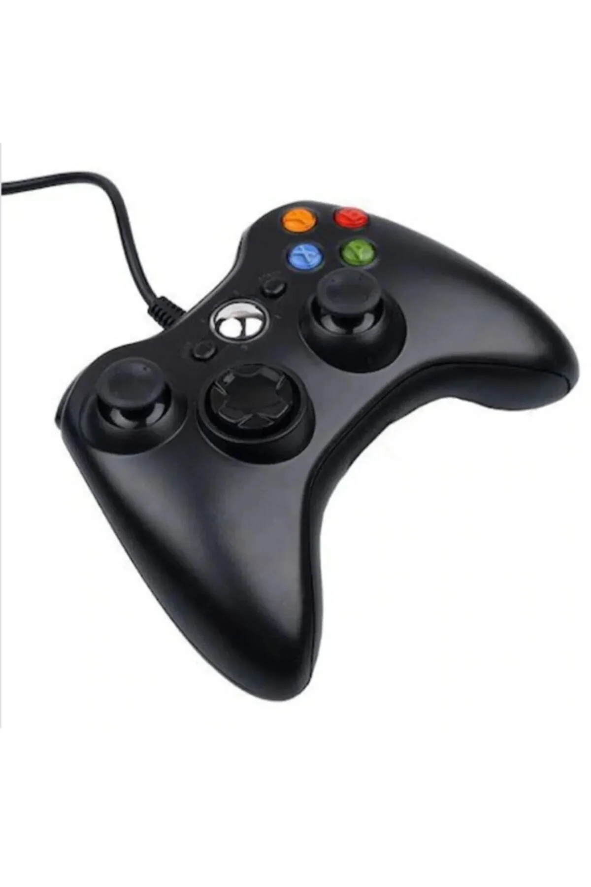 Siyah kablolu joystick PC uyumlu analog kol 1 yıl garantili Bluetooth yok - Elektronik