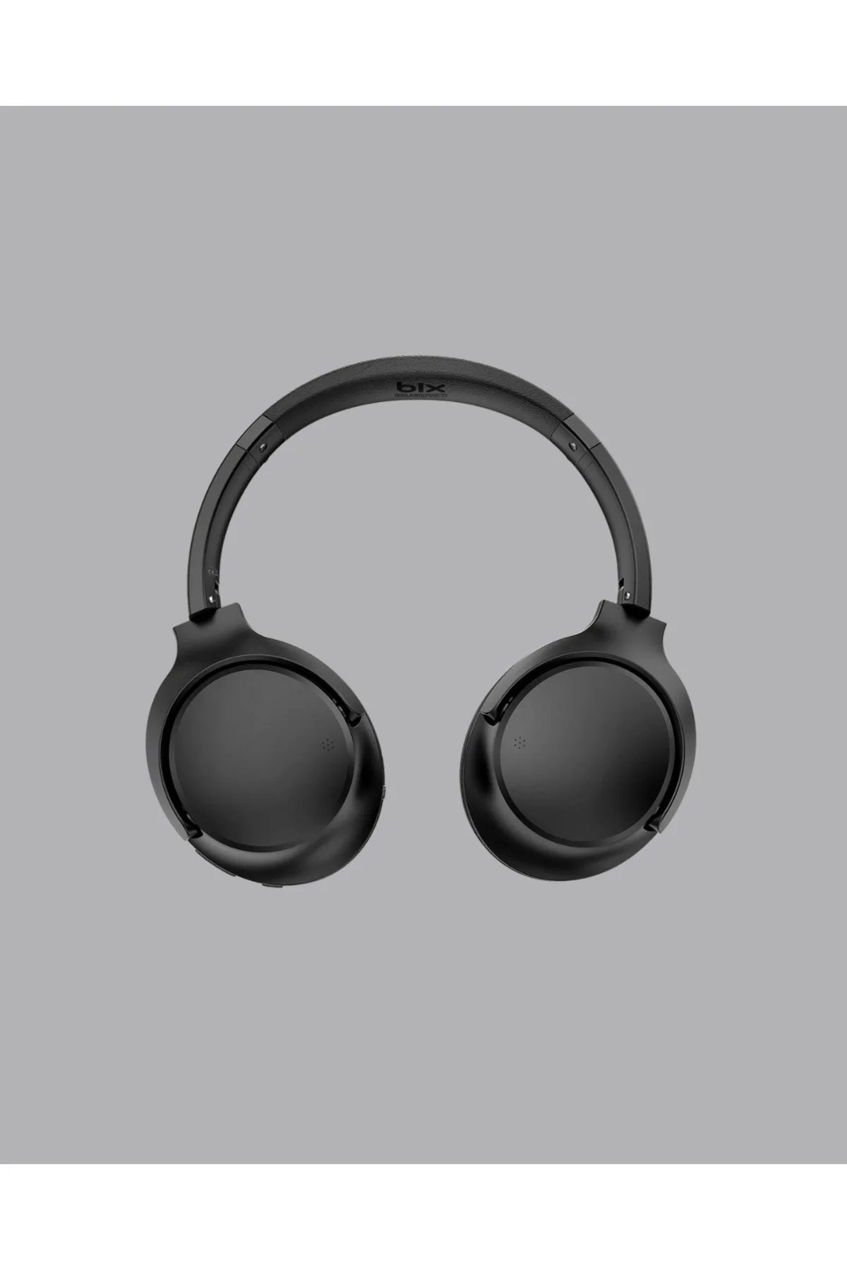 Siyah Kablosuz Bluetooth Kulaklık 300 mAh Hızlı Şarj Katlanabilir