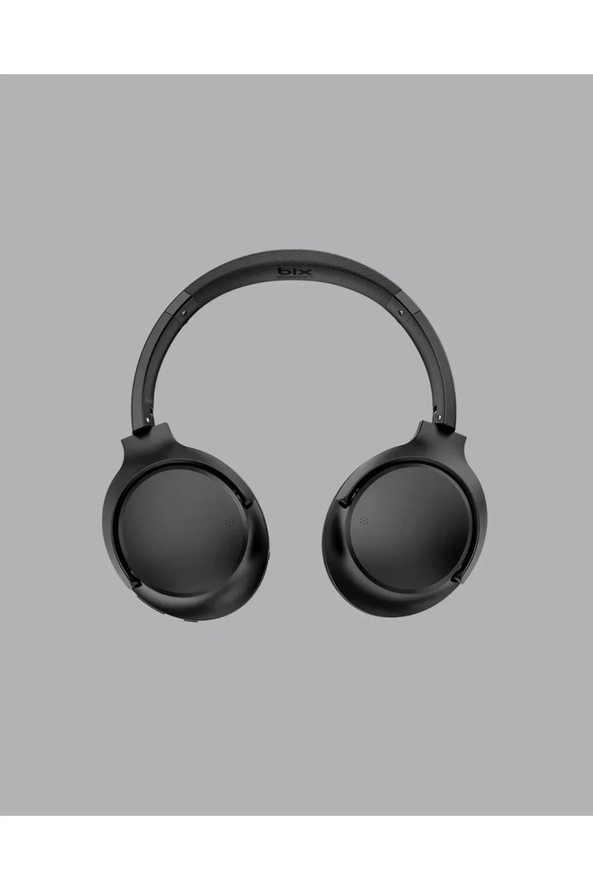 Siyah Kablosuz Bluetooth Kulaklık 300 mAh Hızlı Şarj Katlanabilir Pedli Yeni Nesil