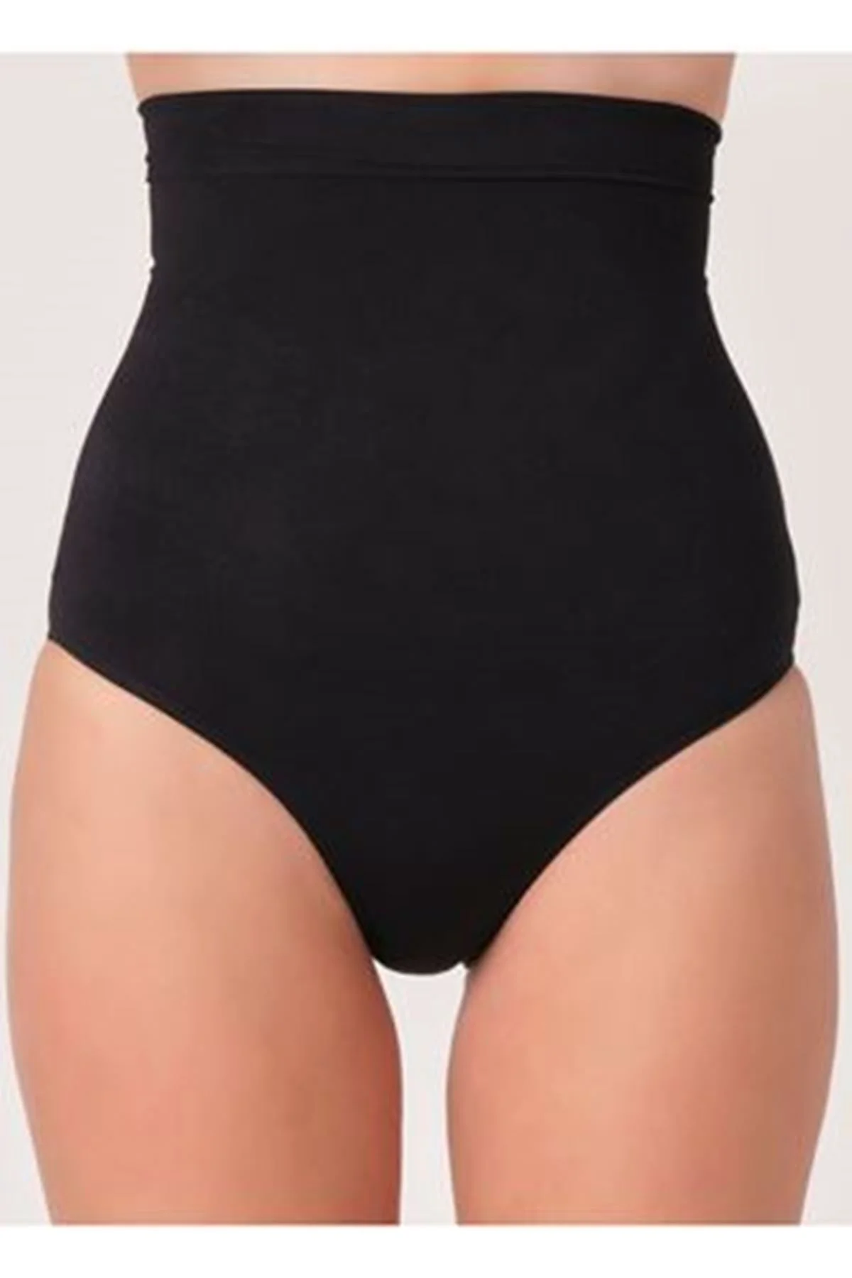 Siyah Kadın Dikişsiz Slip Korse - 780 - Beden Xxl 542133