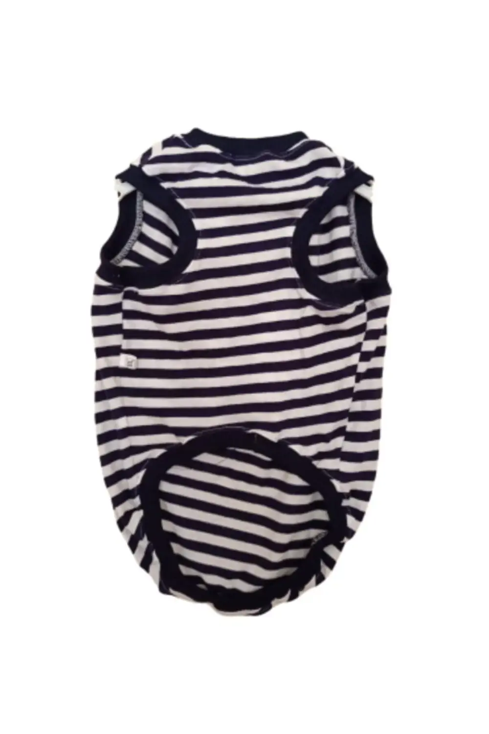 Siyah Kalpli Çizgili Kedi ve Köpek Kıyafeti Giyimi Large/L/Beden