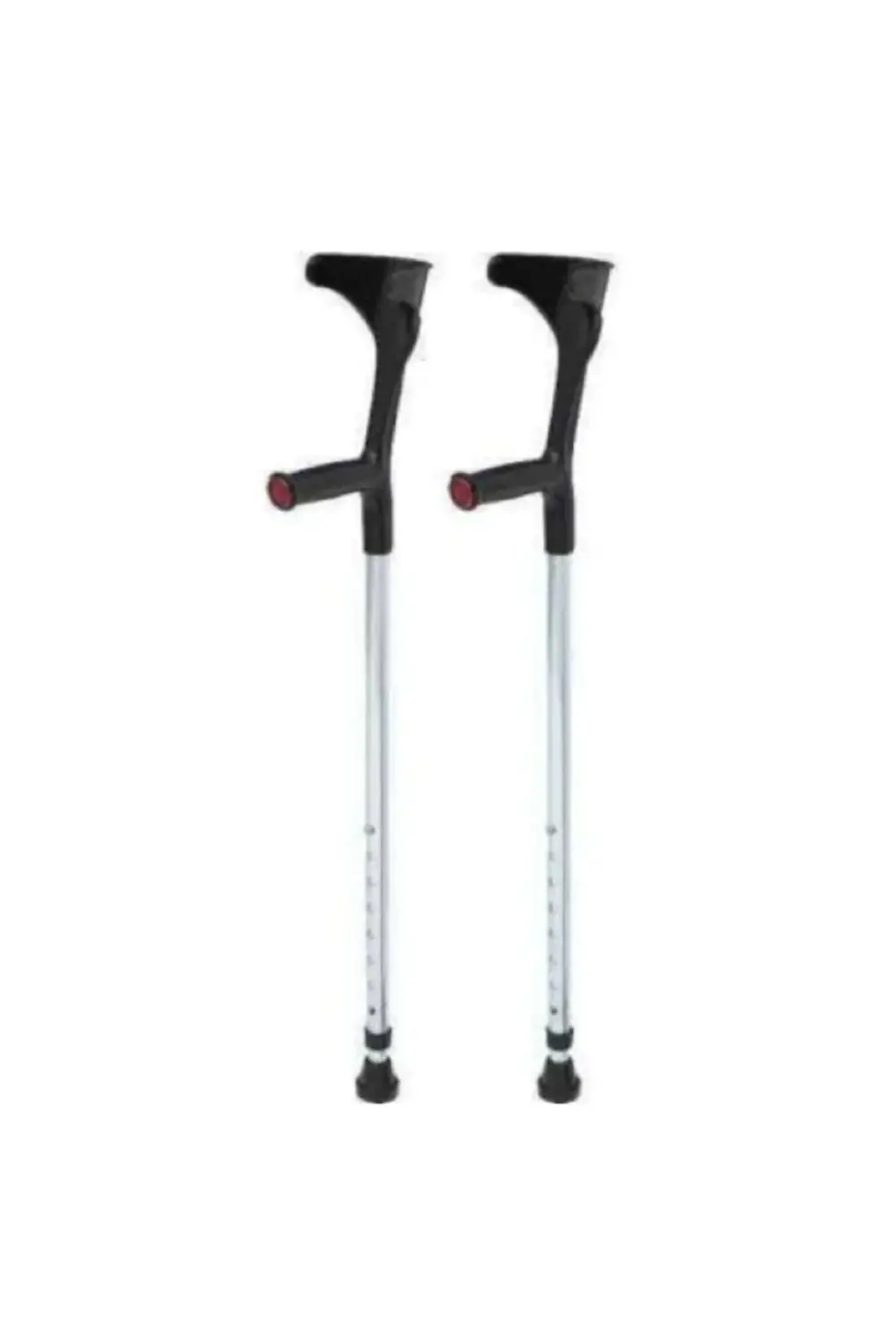 Siyah Kanedyen - Ayarlanabilir Dirsek Destekli Baston Çift (2 Ade