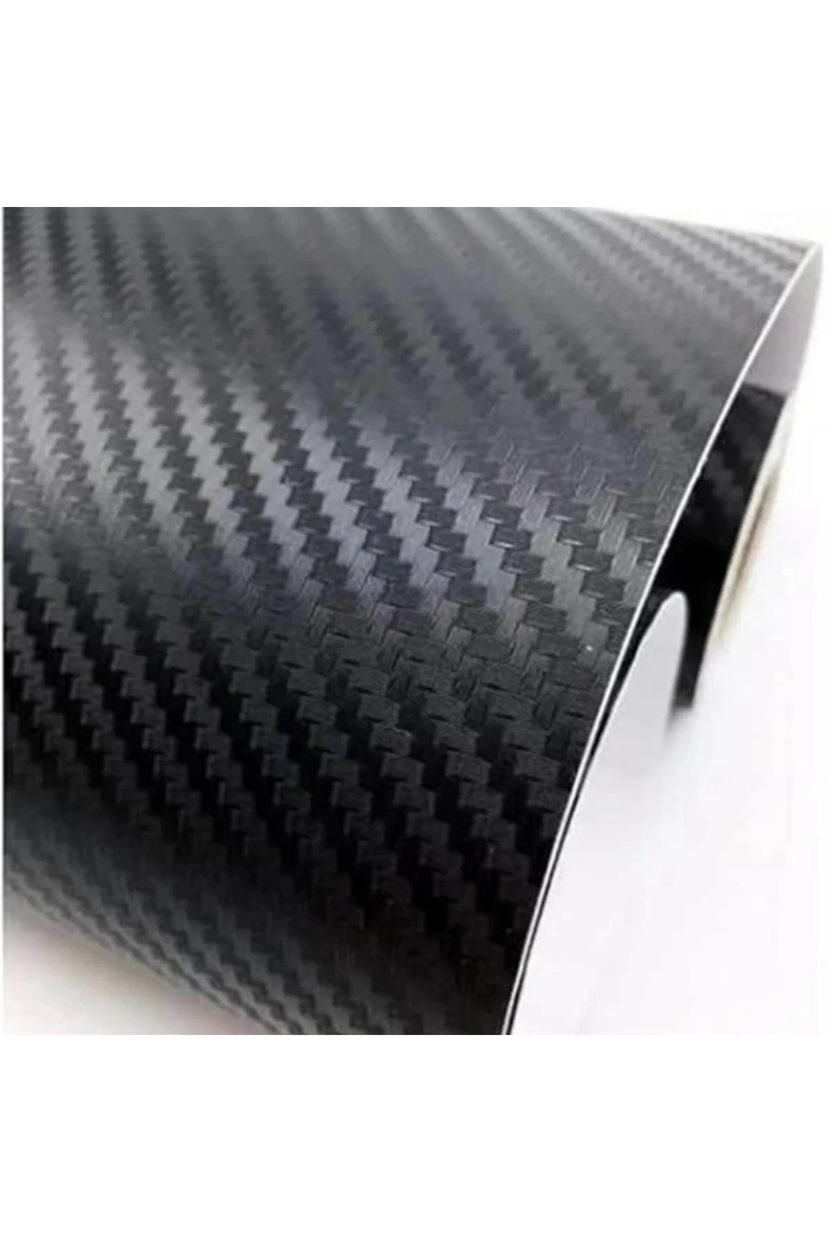 Siyah Karbon Kaplama Folyosu (127 cm x 20 cm)